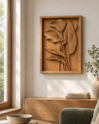 Botanical Leaves – Wooden Wall Art