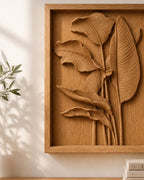 Botanical Leaves – Wooden Wall Art