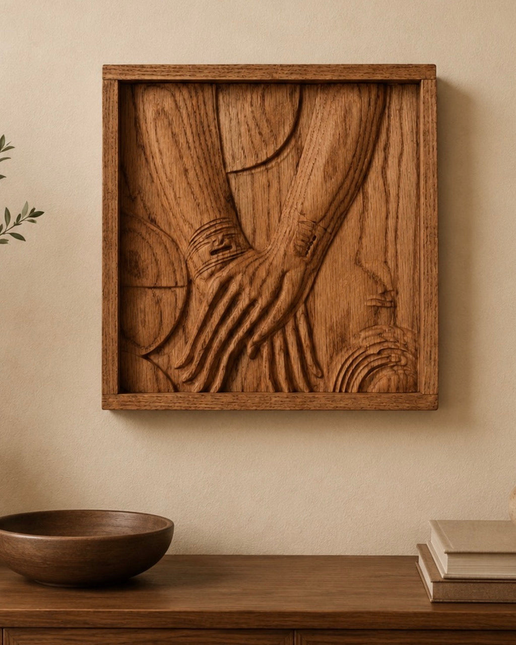 egyptian wall art wood