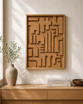 Elevation – Geometric Wooden Wall Art