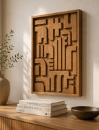 Elevation – Geometric Wooden Wall Art