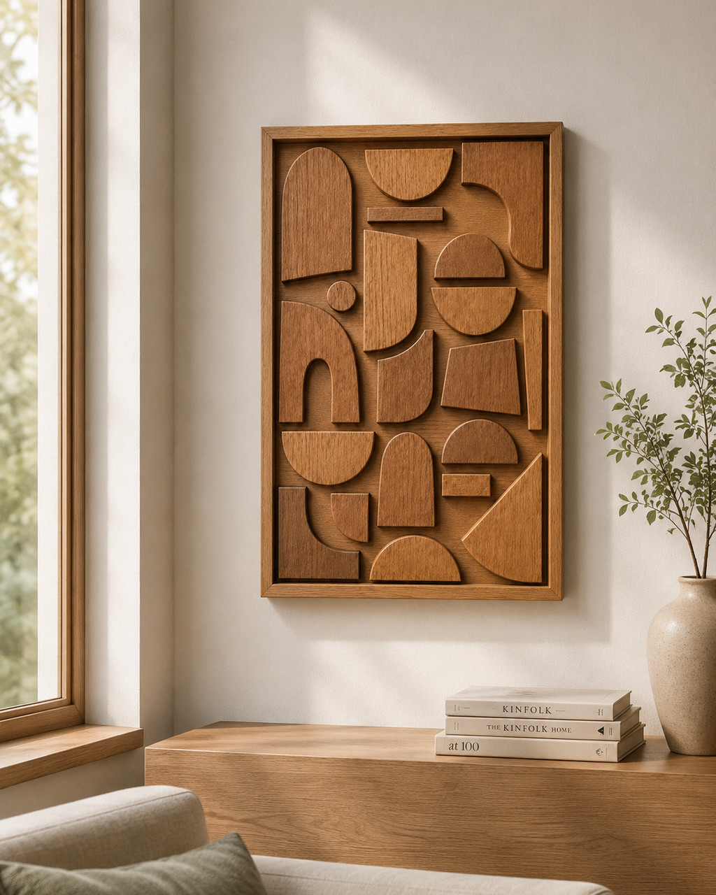Harmony Forms – Geometric Wooden Wall Art